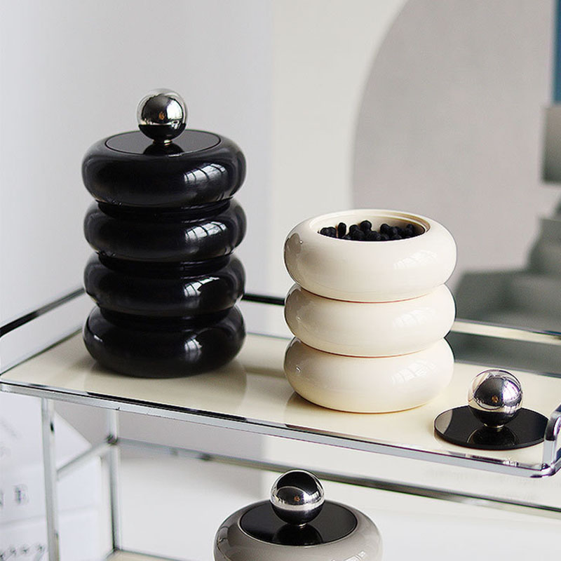 Home Fragrance Bottle - Caja de hisopo de algodón cosmético