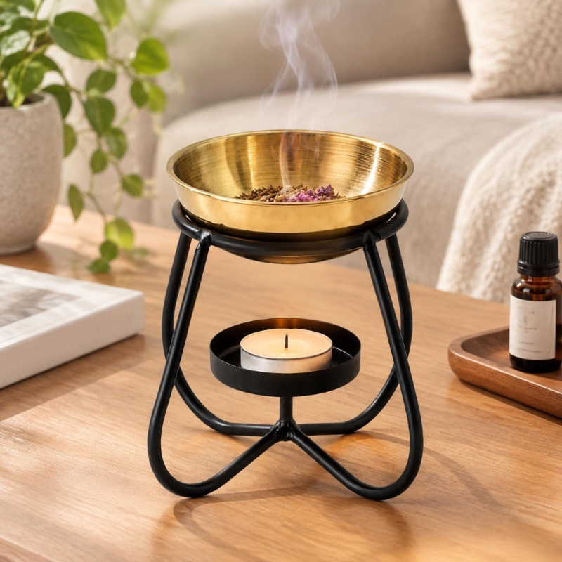 Home Fragrance Oil Burner - Quemadores aceites esenciales, quemadores cera fundida,