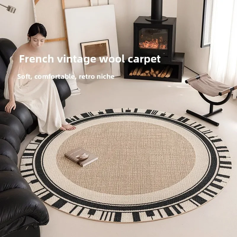 Home Fragrance Piano - Alfombra de lana para sala de