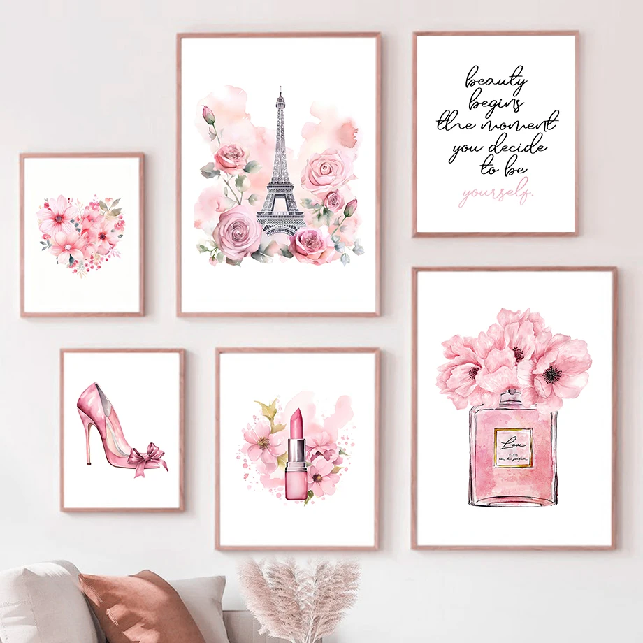 Póster artístico de moda de Pa - Home Fragrance Bottle reseña y precio