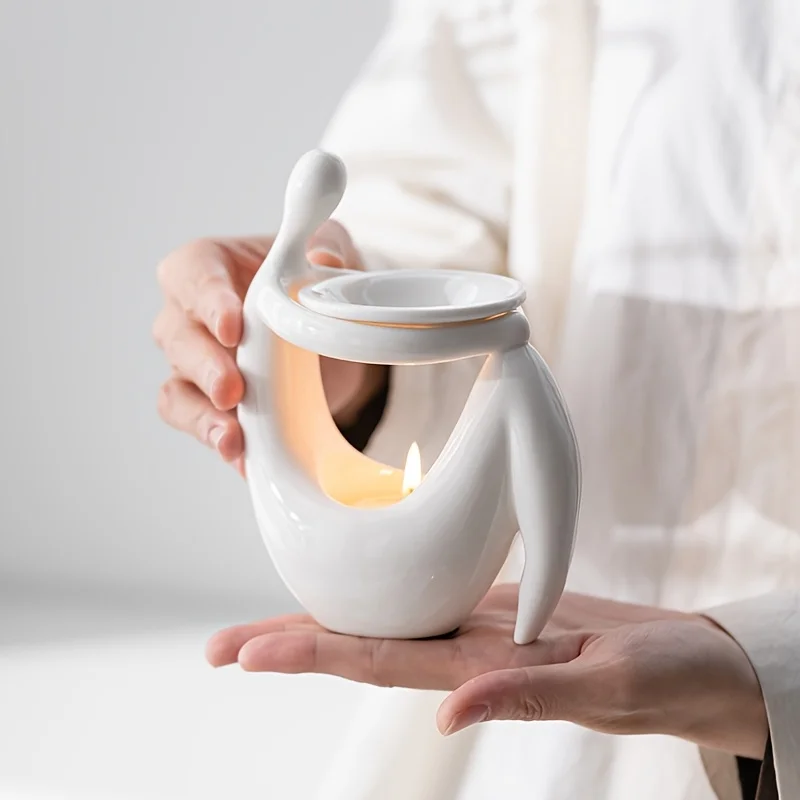 Quemador de incienso de cerámi - Home Fragrance Oil Burner reseña y precio