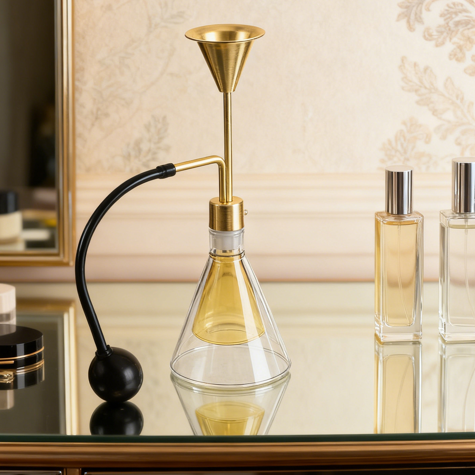 Frasco de vidrio de doble pare - Home Fragrance Bottle reseña y precio