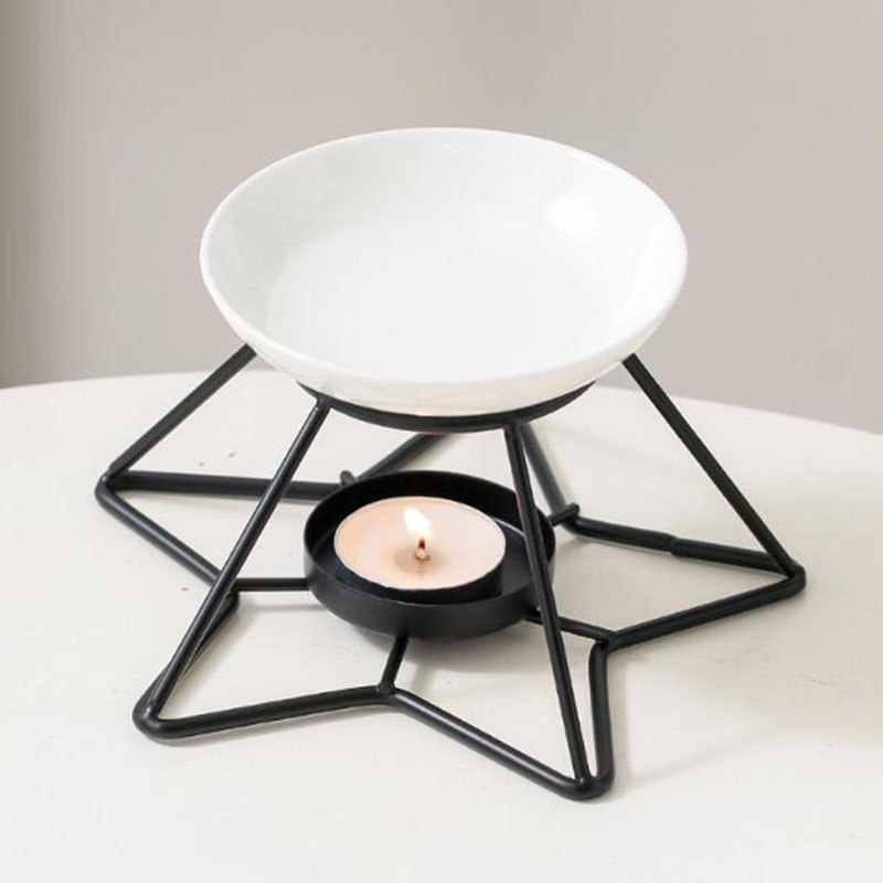 Estante de estrella de Metal,  - Home Fragrance Oil Burner reseña y precio